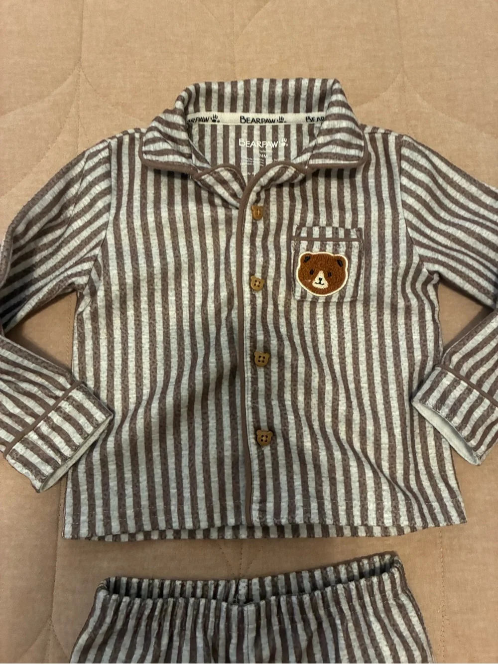 24 Month Bearpaw Pajama Set